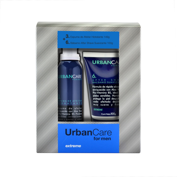 Imagen de URBAN CARE ESPUMA AFEITAR EXTREME+BALSAMO PACK [149+100gr]