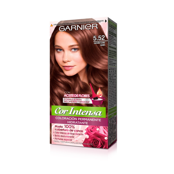 Imagen de NUTRISSE COR INTENSA CASTAÑO CLARO CAOBA 552 [45 gr]