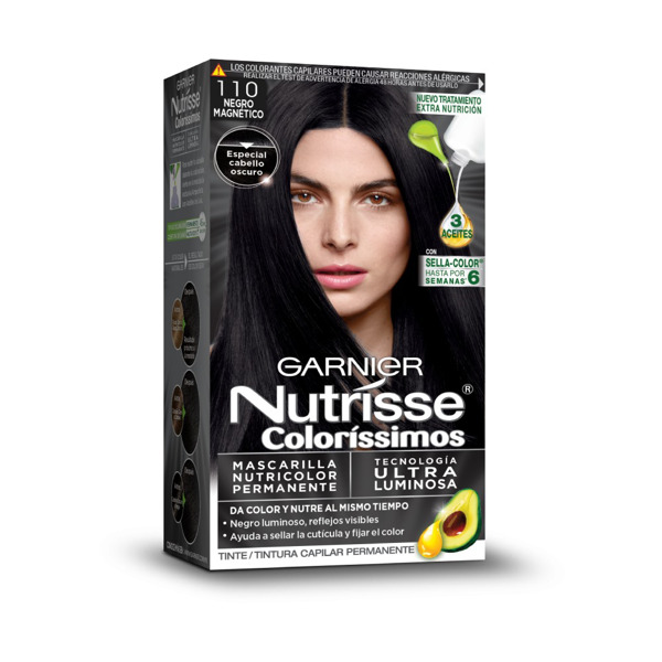 Imagen de NUTRISSE KIT COLORISSIMOS NEGRO MAGNETICO 110 [45 gr]