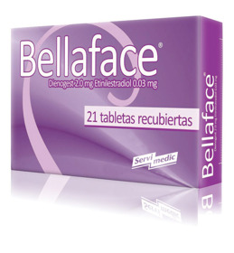 Imagen de BELLAFACE 21 2.0+.03mg [21 comp.]