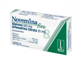 Imagen de NOVEMINA FLEX BLISTER 500+35mg [8 comp.]