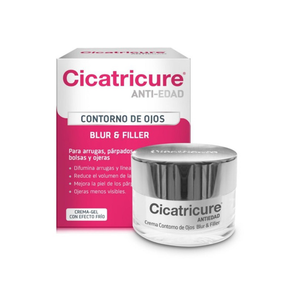 Imagen de CICATRICURE ANTIEDAD BLUR & FILLER CONTORNO DE OJOS CREMA [15 ml]
