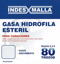 Imagen de GASA ESTERIL INDES MALLA 8X8cm [80 trozos]