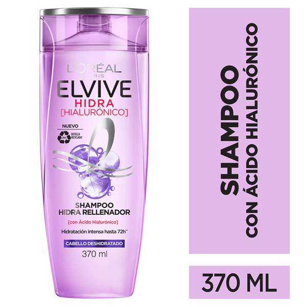 Imagen de ELVIVE SHAMPOO HIALURÓNICO (370 ml)