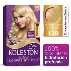 Imagen de KOLESTON KIT RUBIO CLARO ESPECIAL 120 [50gr+50+40+22ml]