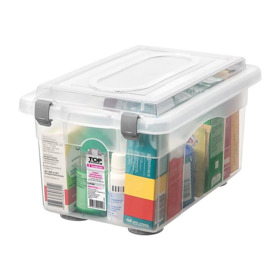 Imagen de SANREMO CAJA PARA BOTIQUIN TRANSPARENTE (955) 4,3 Litros [1 uni.]
