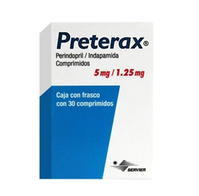 Imagen de PRETERAX  5/1.25 5+1.25mg [30 comp.]