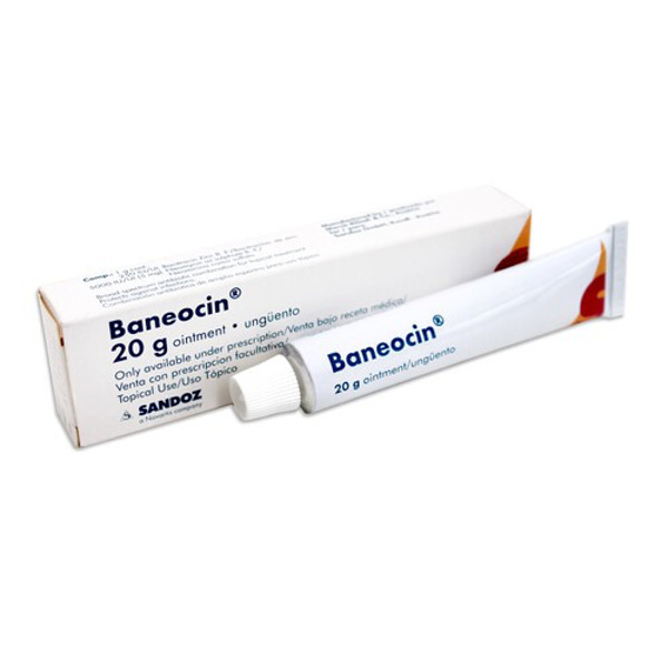Imagen de BANEOCIN POMADA UNGUENTO 250ui+5mg [20 gr]