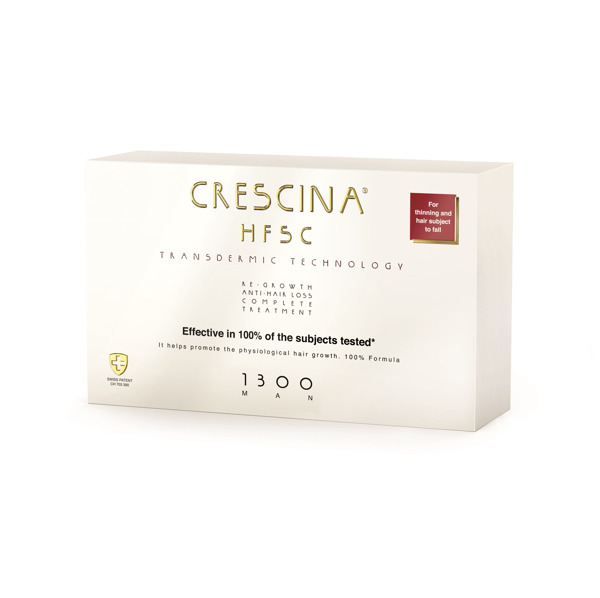 Imagen de CRESCINA HFSC TRANSDERMIC TRATAMIENTO COMPLETO HOMBRE 1300 [3,5 ml]