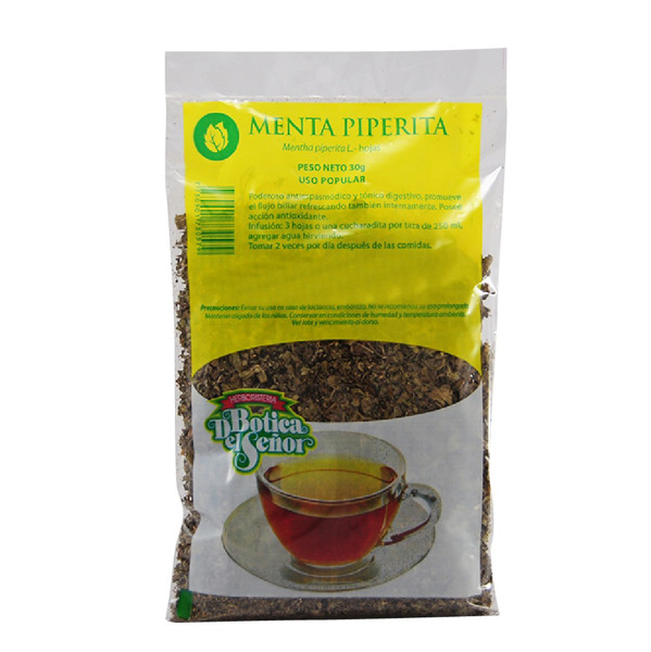 Imagen de BOTICA MENTA PIPERITA HOJAS BOLSA [30 gr]