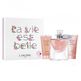 Imagen de LANCOME LA VIE EST BELLE EDP+BODY LOTION+EDP COFRE [50+50+10ml]
