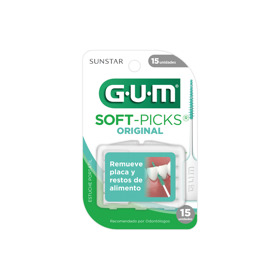 Imagen de GUM INTERDENTAL SOFT-PICKS ESTIMULADOR MASAJEADOR ENCIAS PALILLO 632-15 [15 uni.]