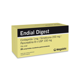 Imagen de ENDIAL DIGEST 1+200+200mg [20 comp.]