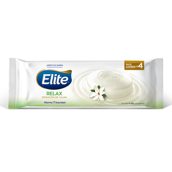 Imagen de ELITE JABON RELAX PACK [4x90gr.]