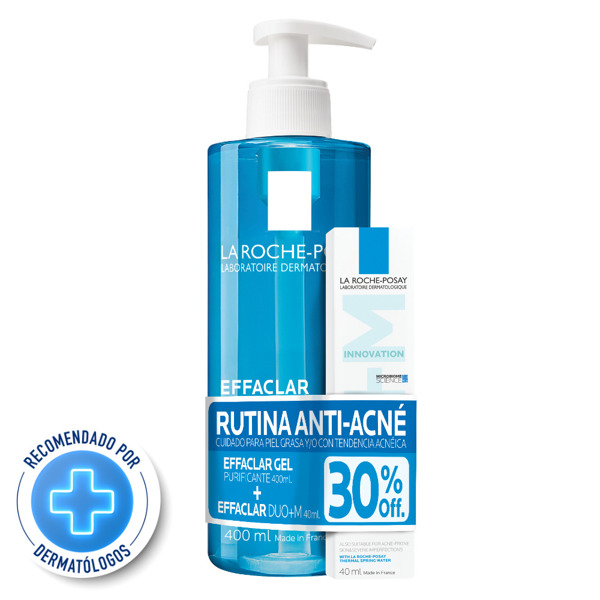 Imagen de LA ROCHE POSAY EFFACLAR DUO M+EFFACLAR GEL PACK [40+400ml]