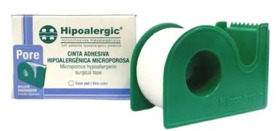 Imagen de CINTA PAPEL MICROPOROSA CON DISPENSADOR DISMEDICAL 2,5 cm [4,5 mts.]