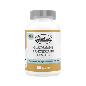 Imagen de QUALIVITS GLUCOSAMINE & CHONDROITIN COMPLEX [60 tab.]