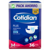 Imagen de COTIDIAN PAÑAL PLUS MEDIANO 36 uni.