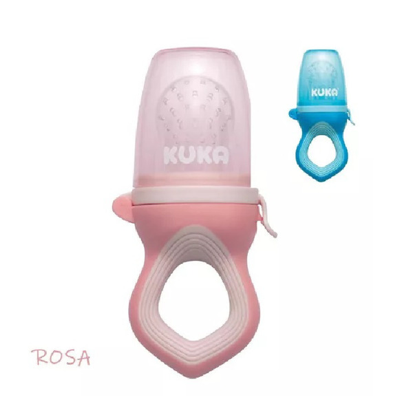 Imagen de KUKA CHUPETE ALIMENTADOR SOFT SILICONA ROSA [1 uni.]