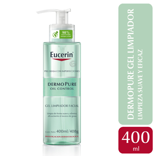 Imagen de EUCERIN DERMOPURE GEL LIMPIADOR CON BOMBA PIEL GRASA [400 ml]