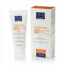 Imagen de ISIS UVEBLOCK FLUIDO CON COLOR CLAIRE/LIGHT 50 fps [40 ml]