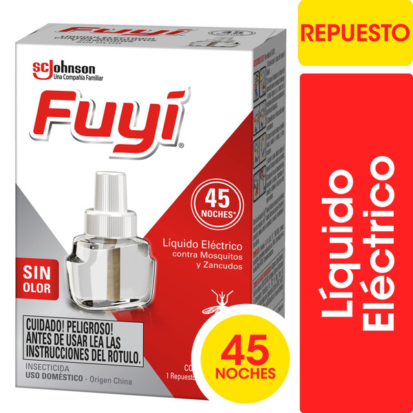Imagen de FUYI 45 NOCHES REPUESTO LIQUIDO [32,9 ml]