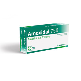 Imagen de AMOXIDAL 750 750 mg [20 comp.]