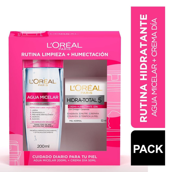 Imagen de HIDRA TOTAL 5 CREMA+AGUA MICELAR PACK [50+200ml]