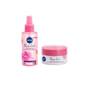 Imagen de NIVEA FACE CARE CREMA GEL ROSE+BRUMA ROSE PACK [50+150ml]
