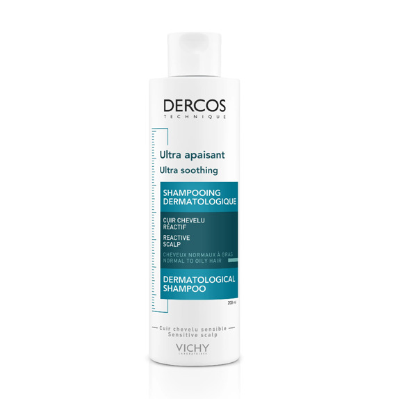 Imagen de VICHY DERCOS SHAMPOO ULTRA SOOTHING CALMANTE GRASO 200 ml