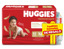 Imagen de HUGGIES NATURAL CARE MEGA XG+TOALLITAS HUMEDAS XG [PACK 52+48uni]