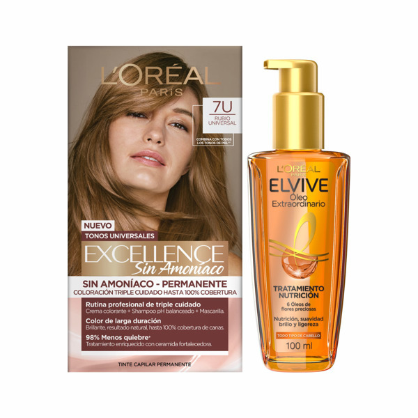 Imagen de PACK EXCELLENCE KIT SIN AMONIACO 7 + OLEO EXTRAORDINARIO