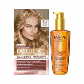 Imagen de PACK EXCELLENCE KIT SIN AMONIACO 8 + OLEO EXTRAORDINARIO