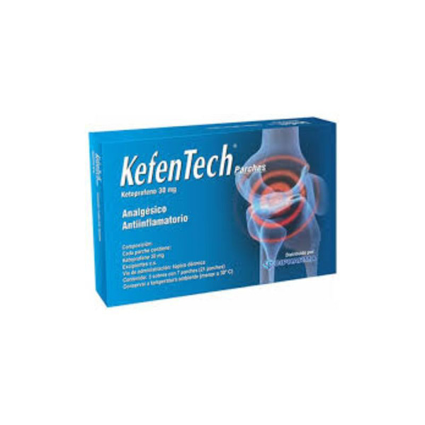 Imagen de KEFENTECH PARCHES 30 mg [21 par.]