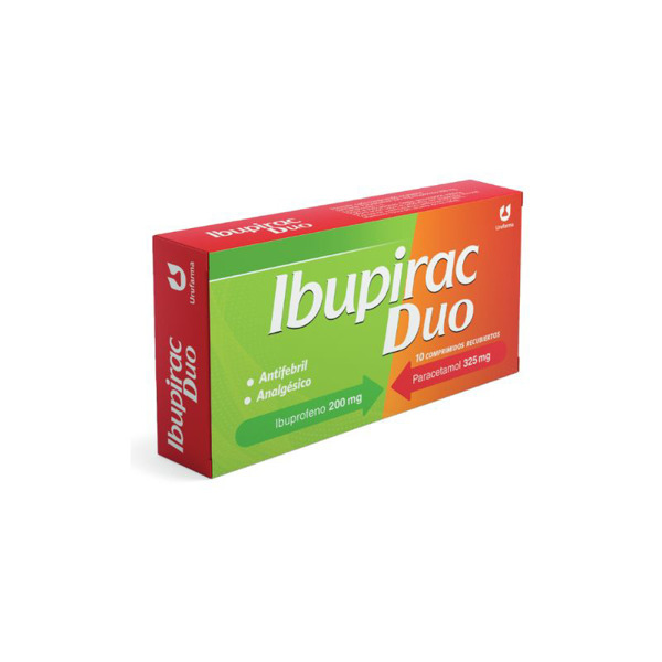 Imagen de IBUPIRAC DUO 200mg+325mg [10 comp.]