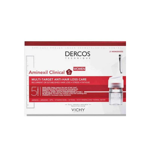 Imagen de VICHY DERCOS AMPOLLAS MUJER 21 AMPOLLAS [6 ml]