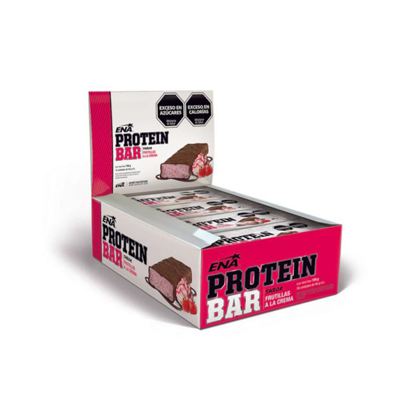 Imagen de ENA PROTEIN BARRA FRUTILLA CAJA 15 gr [16 uni.]