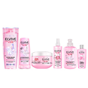 Imagen de PACK ELVIVE GLYCOLIC GLOSS SERUM + TRATAMIENTO + SHAMPOO + ACONDICIONADOR + CREMA DE PEINAR 200+300+680+370+300+100 ml