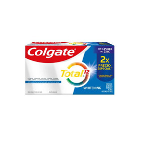 Imagen de COLGATE CR. TOTAL WHITENING PACK [90+90gr]