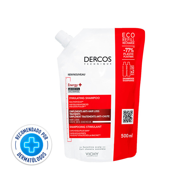 Imagen de VICHY DERCOS SH. ANTICAIDA ESTIMULANTE ENERGIZANTE REFILL [400 ml]