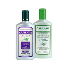 Imagen de CAPILATIS SHAMPOO ORTIGA CARDO + ACONDICIONADOR PACK (410 + 410 ml)