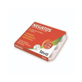 Imagen de NEGATOS CARAMELOS 0.2+7.7 mg. [9 pas.]