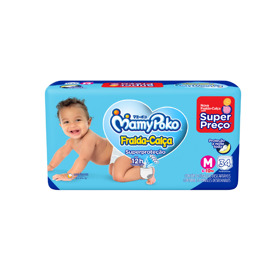 Imagen de MAMY POKO PANTS PAÑAL CALZA CELESTE  M M [34 uni.]