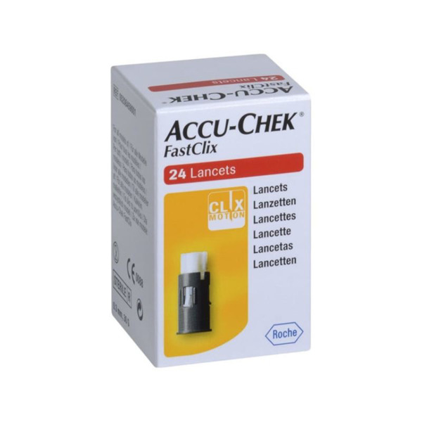 Imagen de ACCUCHEK FASTCLIX LANCET [24 uni.]
