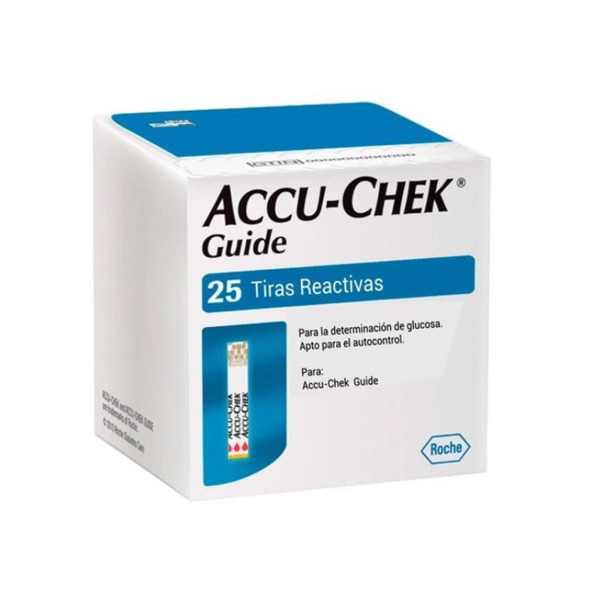 Imagen de ACCUCHEK GUIDE GLUCOSA [25 tiras]