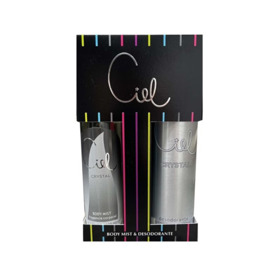 Imagen de CIEL CRYSTAL BODY MIST+DEO AEROSOL ESTUCHE [125+123ml]