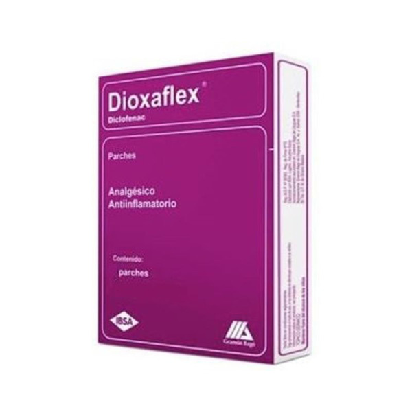 Imagen de DIOXAFLEX PARCHES 140 mg [2 par.]
