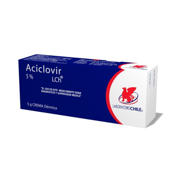 Imagen de ACICLOVIR CHILE CREMA 5 % [5 gr]