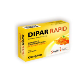 Imagen de DIPAR RAPID 65 mg [5 sob.]