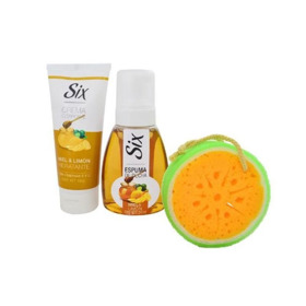 Imagen de SIX CORPORAL CREMA+CREMA GUANTE PACK [195+110gr]